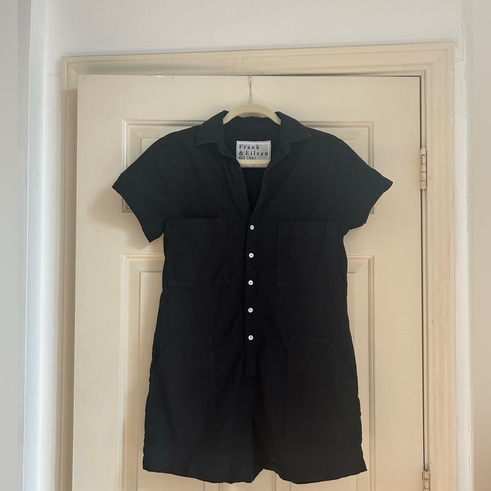 FRANK & EILEEN | IRELAND PLAYSUIT | ITALIAN PERFORMANCE LINEN *2 Alterations